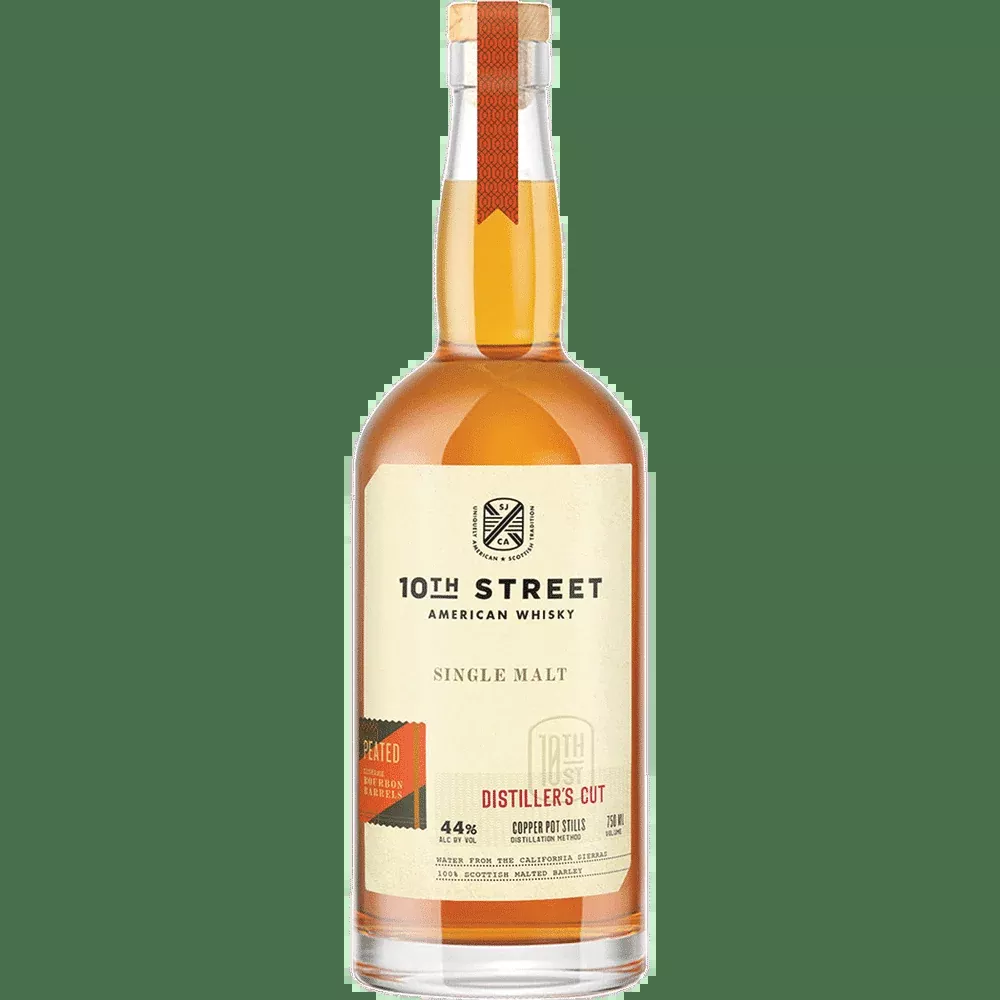 10th Street Peated Single Malt Distillers Cut Edition American Whisky