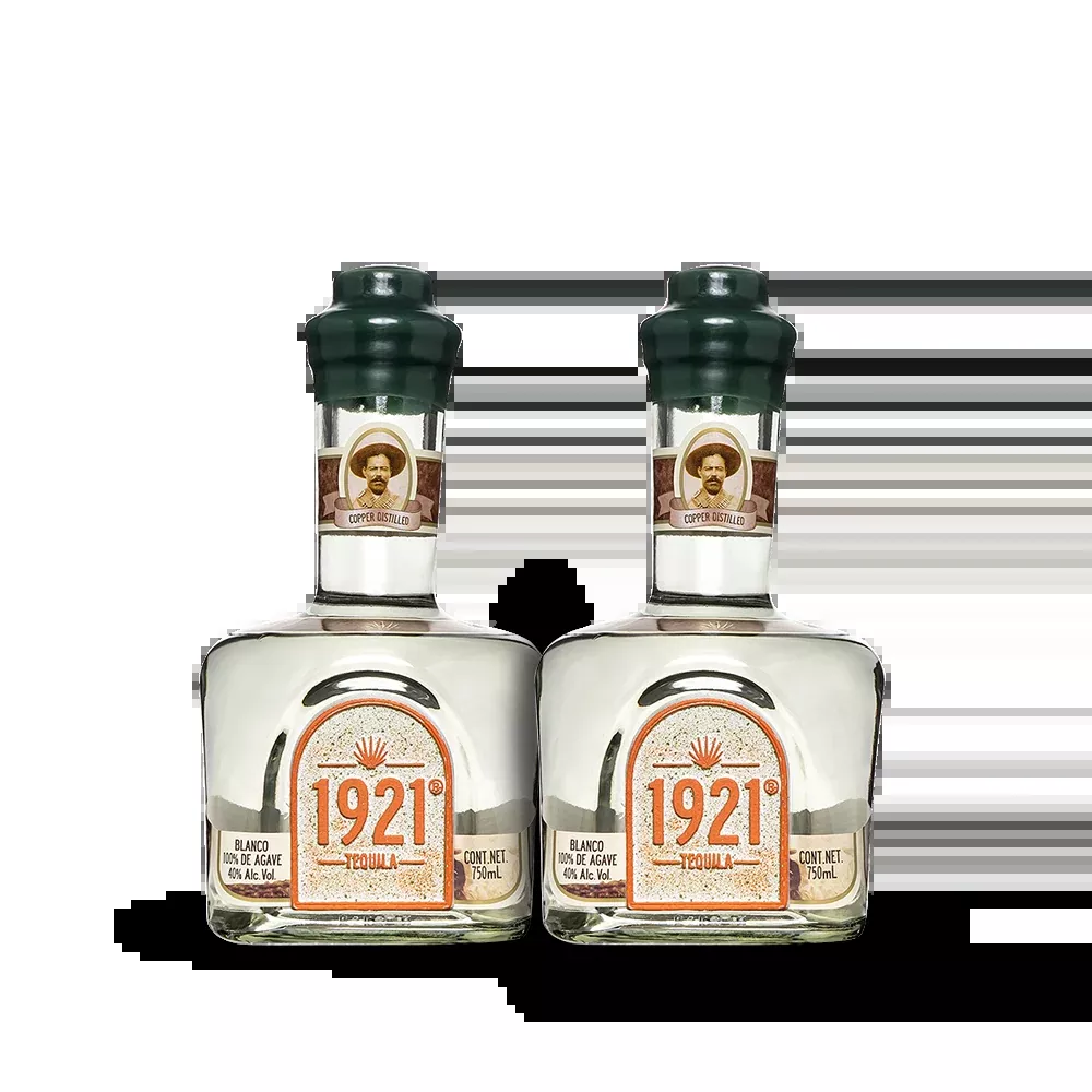 1921 Blanco Tequila (2) Bottle Bundle
