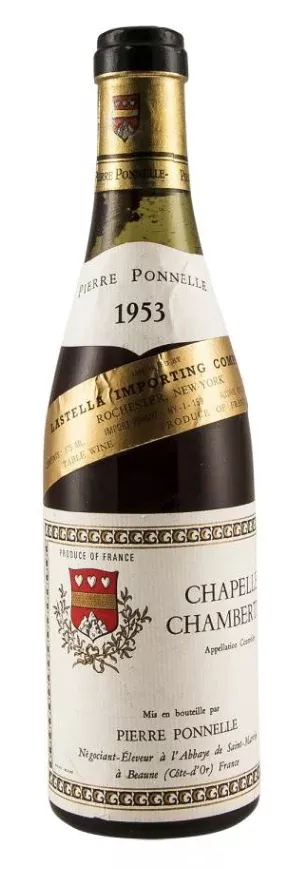1953 | Pierre Ponnelle | Chapelle Chambertin (Half Bottle)