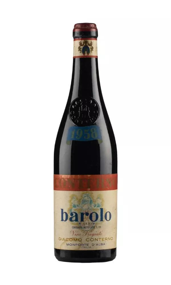 1958 | Giacomo Conterno | Vini Pregiati Riserva