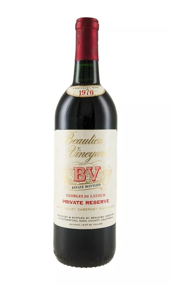1970 | Beaulieu Vineyard | Georges de Latour Private Reserve Cabernet Sauvignon