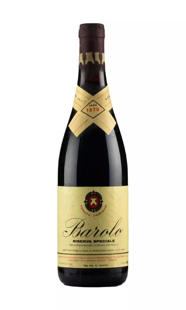 1970 | Cerequio | Barolo Riserva Speciale