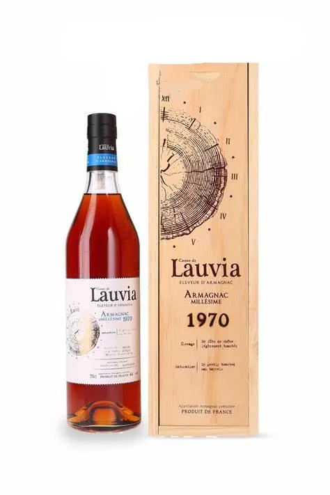 1970 Comte de Lauvia Vintage 38 Year Old Armagnac | 700ML