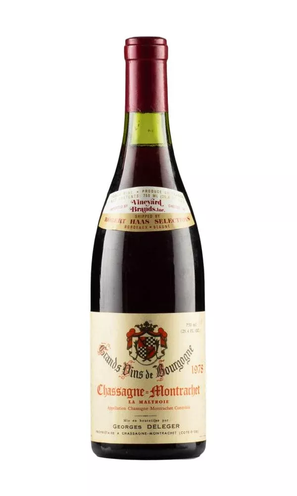 1978 | Georges Deleger | Chassagne Montrachet Rouge La Maltroie