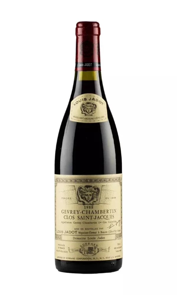 1988 | Louis Jadot | Gevrey Chambertin Clos St Jacques