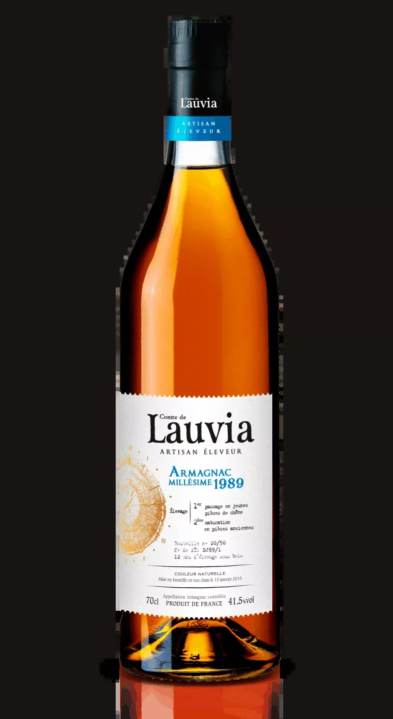 1989 Comte de Lauvia Vintage 29 Year Old Armagnac | 700ML