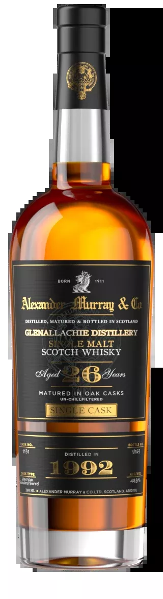 1992 Alexander Murray & Co. Glenallachie 26 Year Old Single Malt Scotch Whisky