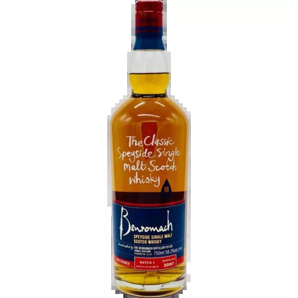 2007 Benromach Batch #1 Cask Strength 116.4Single Malt Scotch Whisky