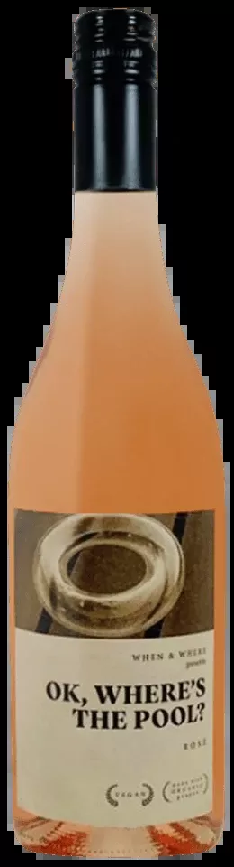 2021 When & Where OK Where's the Pool Rose 750ml