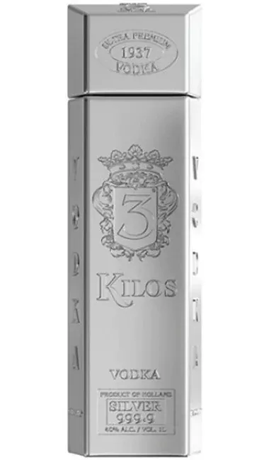3 Kilos Silver Gluten Free Vodka
