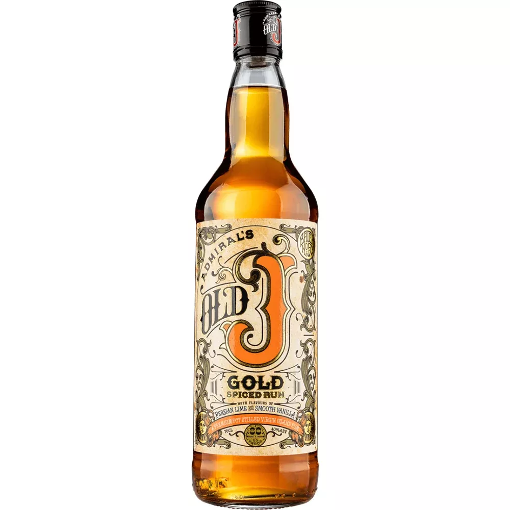 Admiral Vernon's Old J Gold Spiced Rum | 700ML