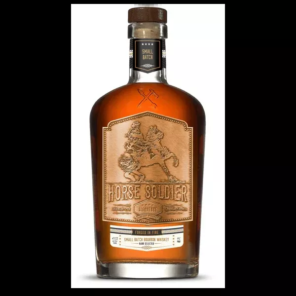 American Freedom Horse Soldier Signature Small Batch Bourbon Whiskey 7