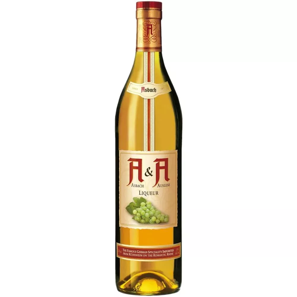 Asbach and Auslese Riesling Liqueur