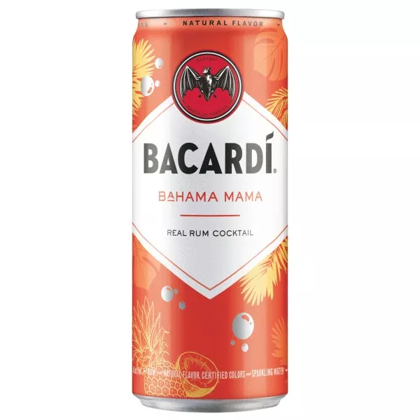 Bacardi Bahama Mama Real Rum Cocktail | 4*355ML
