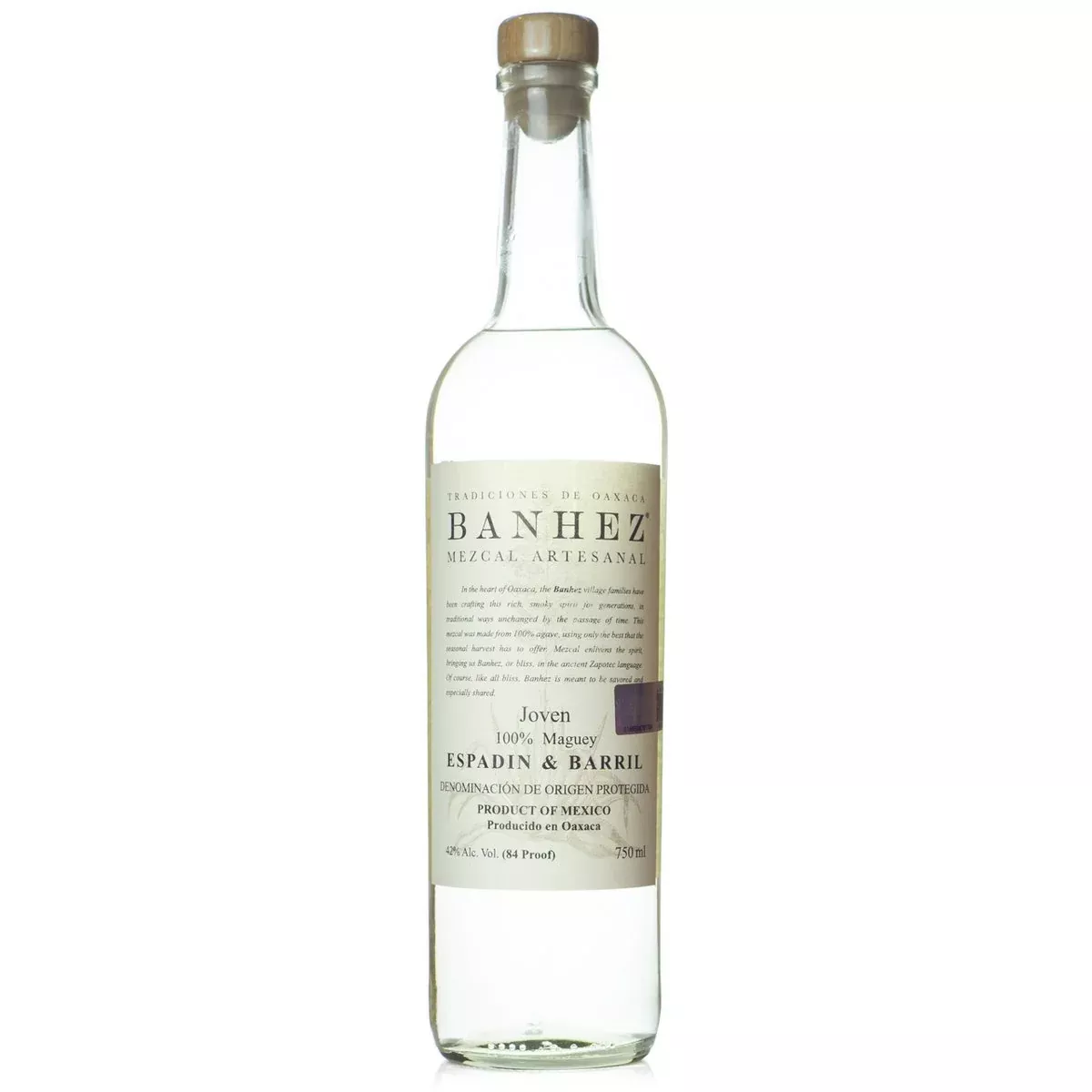Banhez Joven Espadin & Barril Mezcal | 1L