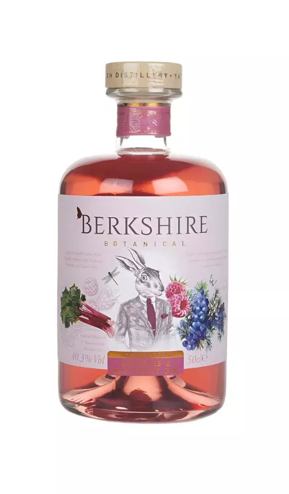 Berkshire Botanical Rhubarb & Raspberry Gin | 500ML