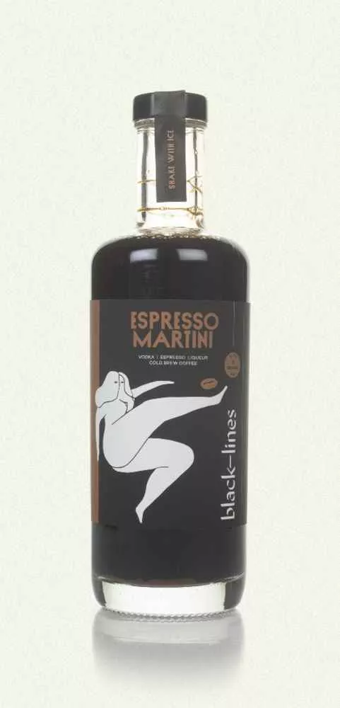 Black Lines Espresso Martini Cocktail | 500ML