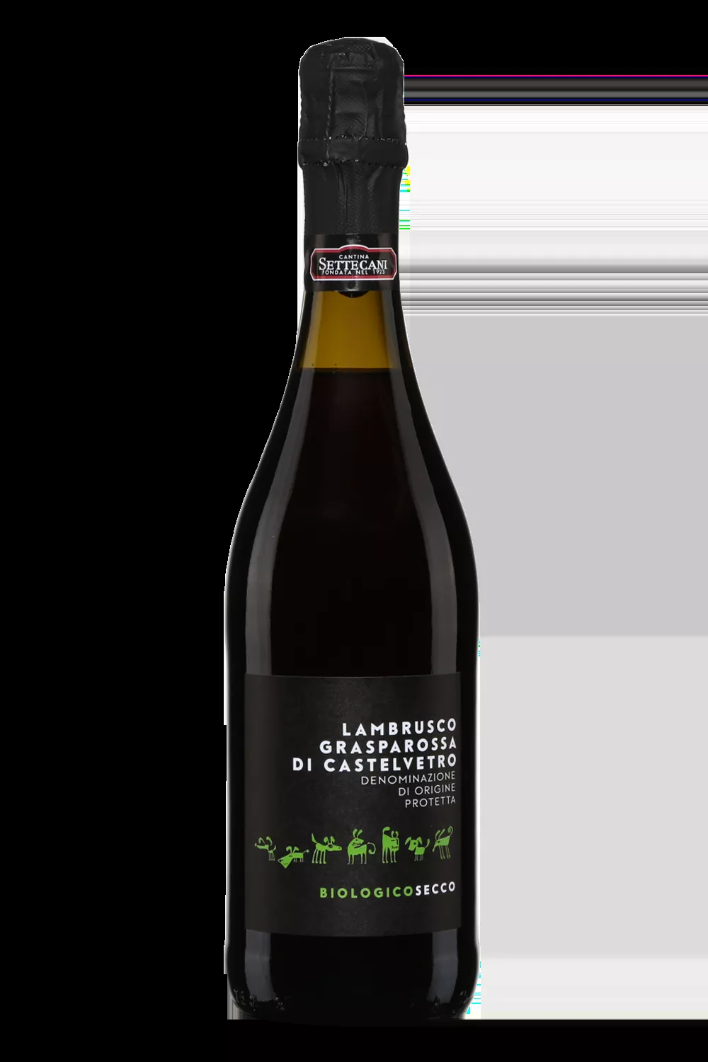 Cantina Settecani Lambrusco Grasparossa di Castelvetro Biologique