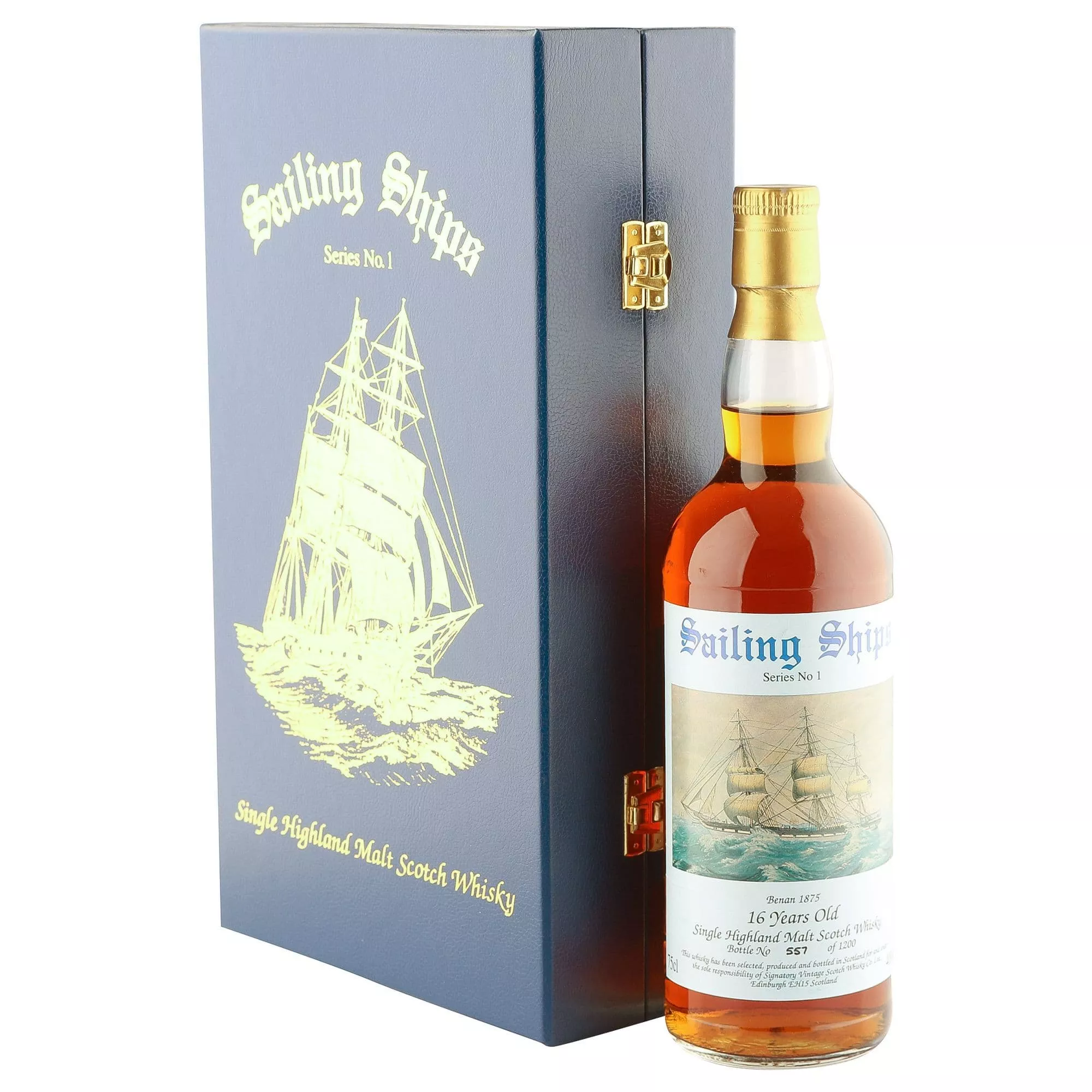 Caperdonich 16 Year Old (D.1972, B.1988) Sailing Ships Signatory Vintage Scotch Whisky
