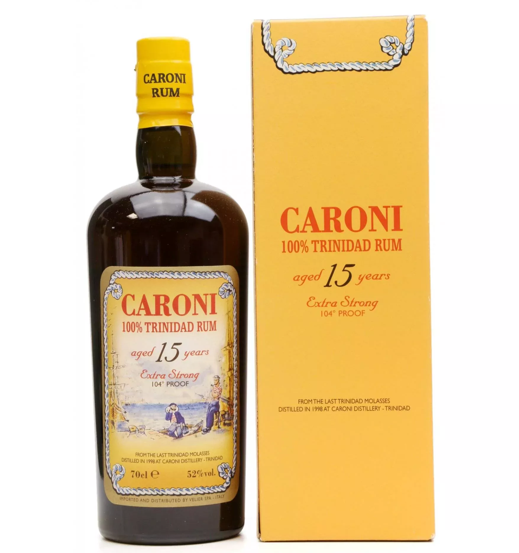 Caroni 15 Year Old Trinidad Extra Strong Rum| 700ML