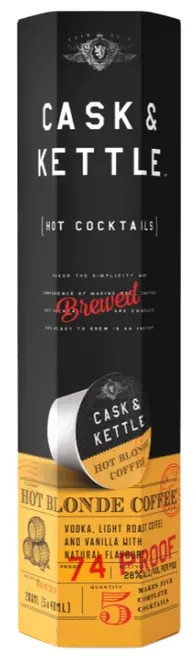 Cask & Kettle Hot Blonde Coffee Cocktail