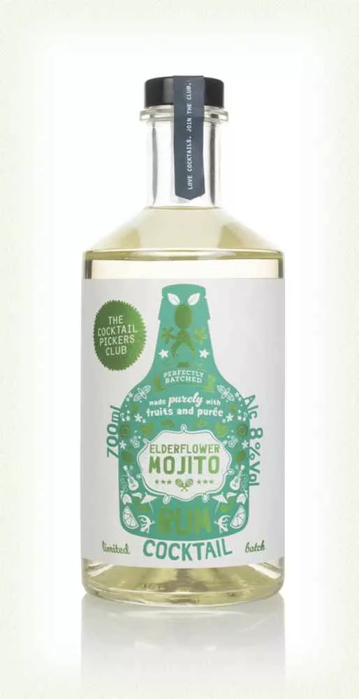 The Cocktail Pickers Club Elderflower Mojito Pre_Bottled-Cocktails | 700ML