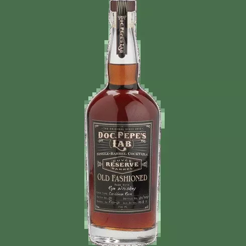 Doc Pepe's Cuvee Reserve Old Fashioned Single Barrel Cocktail