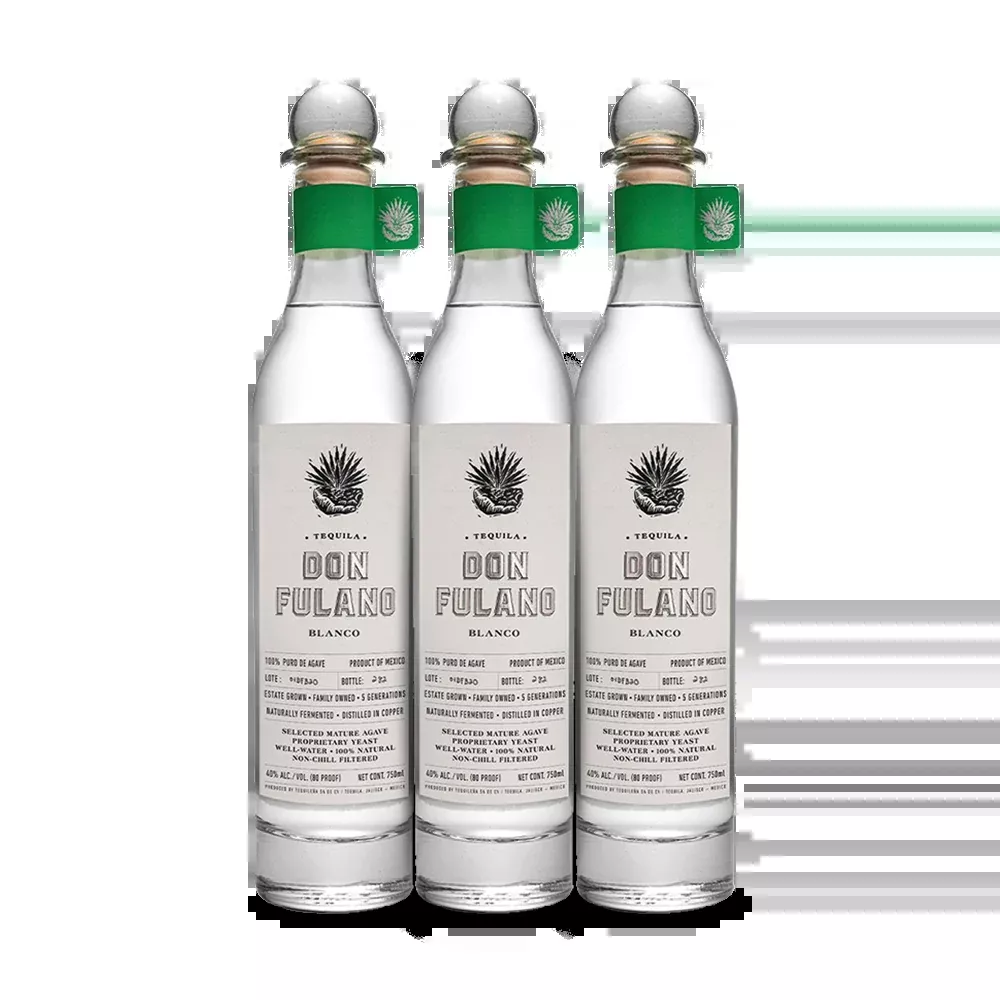 Don Fulano Blanco Tequila (3) Bottle Bundle