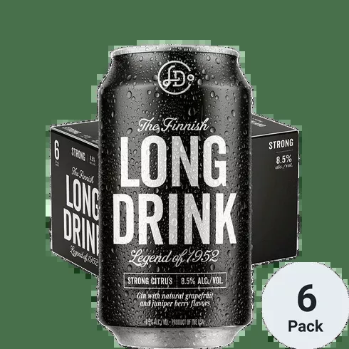 The Finnish Long Drink Strong Cocktail | 6pk-12oz Cans