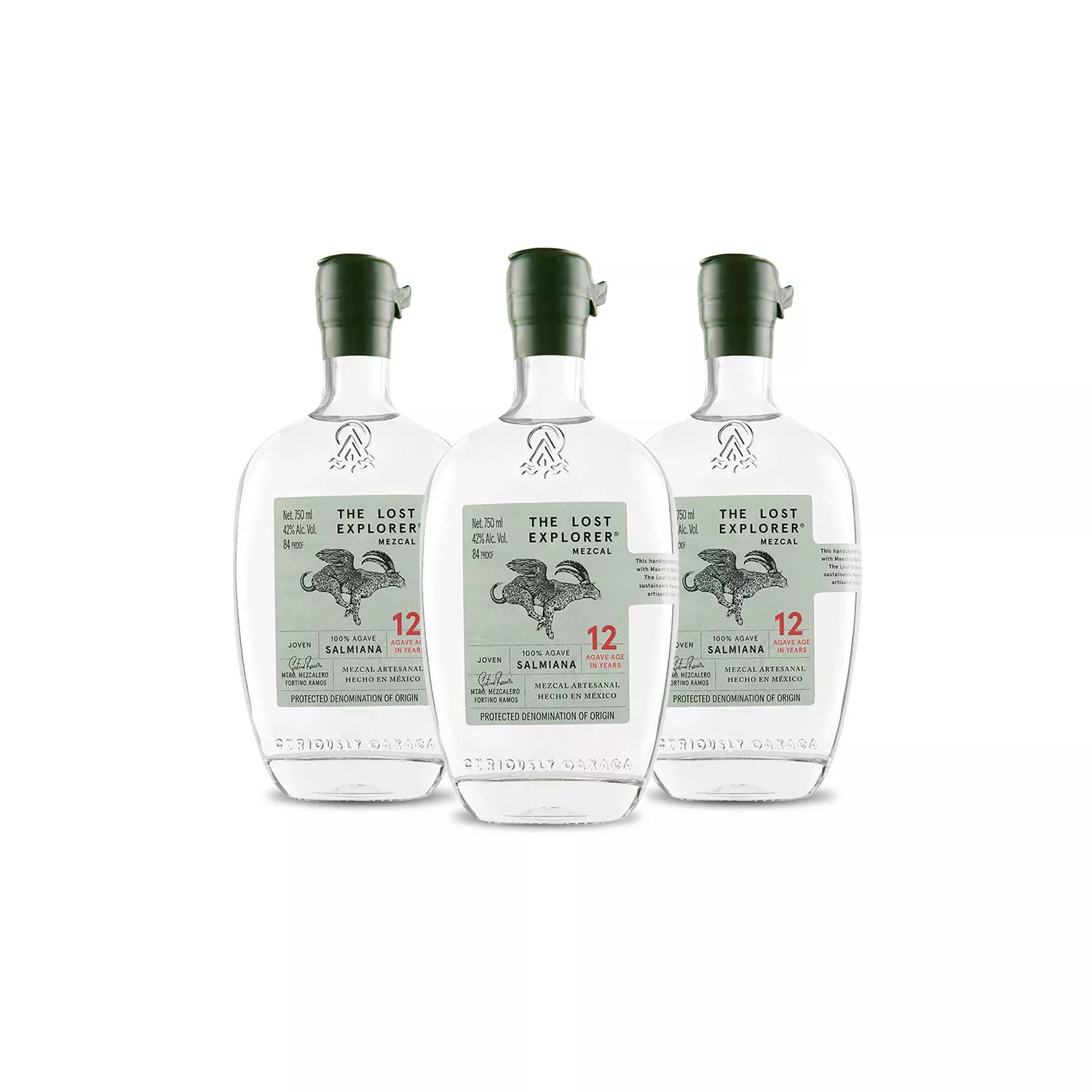 The Lost Explorer Salmiana Mezcal (3) Bottle Bundle
