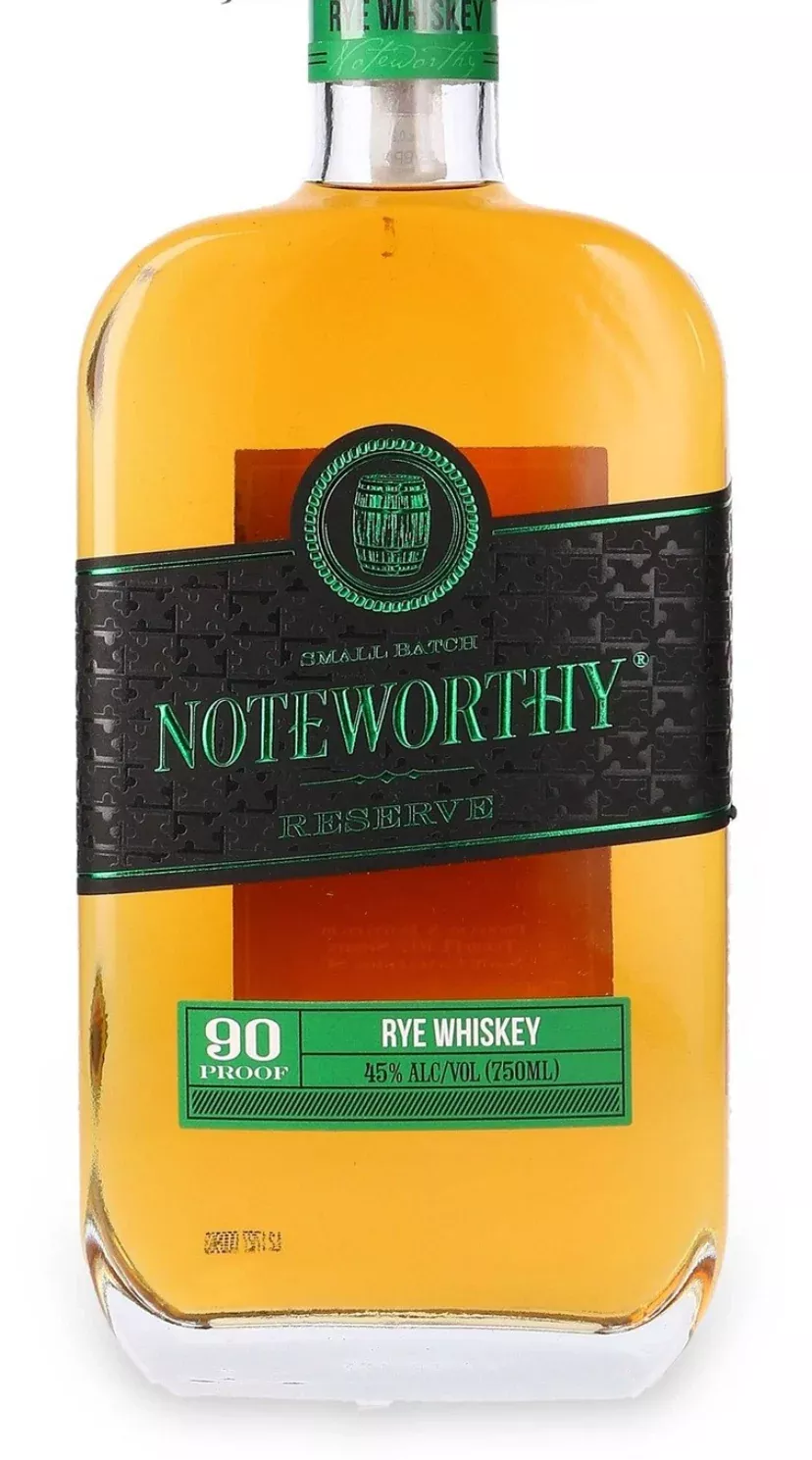 Noteworthy Small Batch Reserve Rye Whiskey