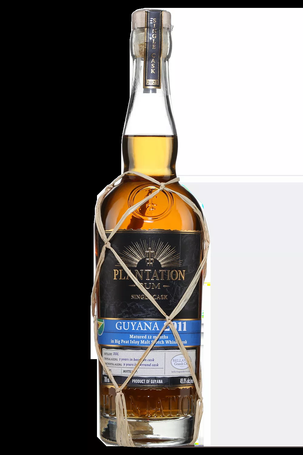 Plantation Guyana Single Cask Big Peat Whisky Finish