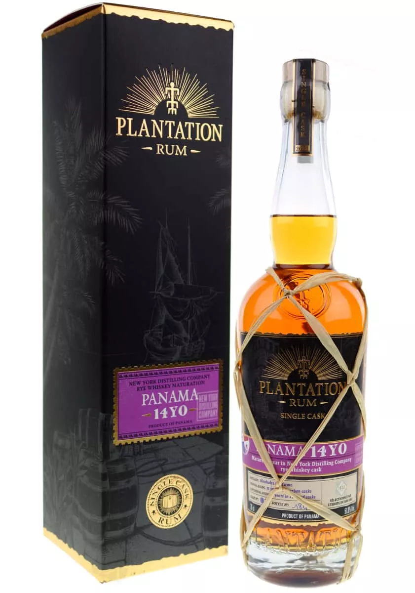 Plantation Panama 14 Year Old Rye Whiskey Cask Rum | 700ML