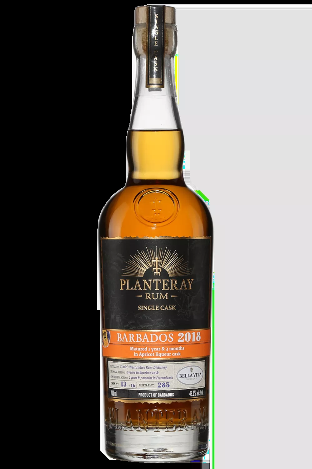 Planteray Barbados Single Cask Apricot Liqueur Finish