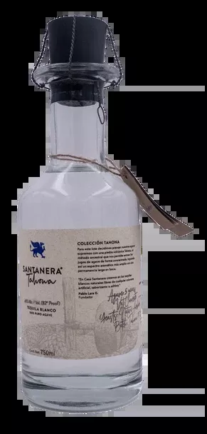 Santanera Tahona Blanco Tequila