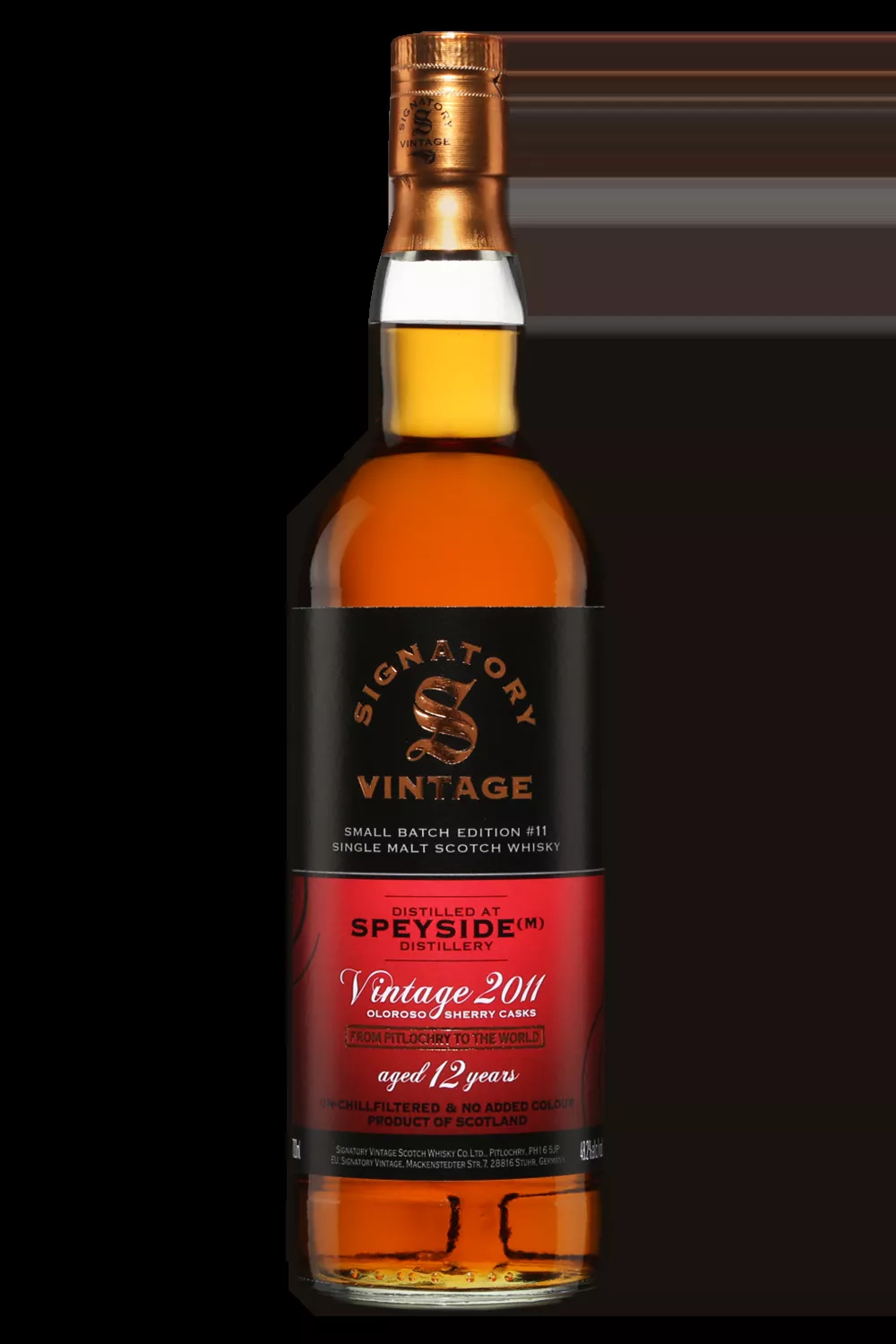 Signatory The Small Batch Collection Secret 12 years Speyside Single Malt