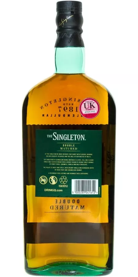 The Singleton of Glendullan Double Matured 2015 Single Malt Scotch Whisky | 1L