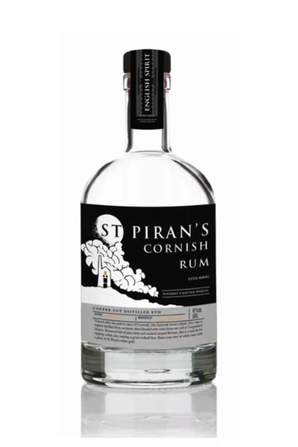 St Piran’s Cornish White Rum | 500ML