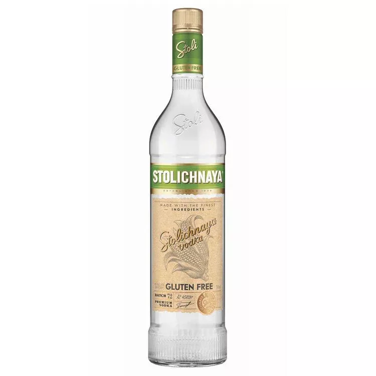 Stolichnaya Gluten Free Plain Vodka | 700ML