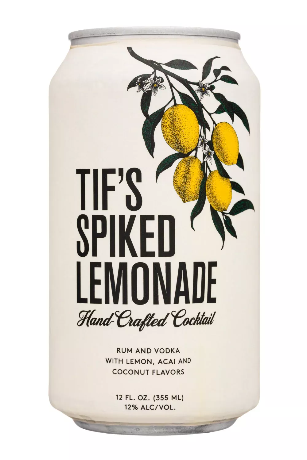 Tifs Spiked Lemonade Hand Crafted Cocktail | 4*355ML
