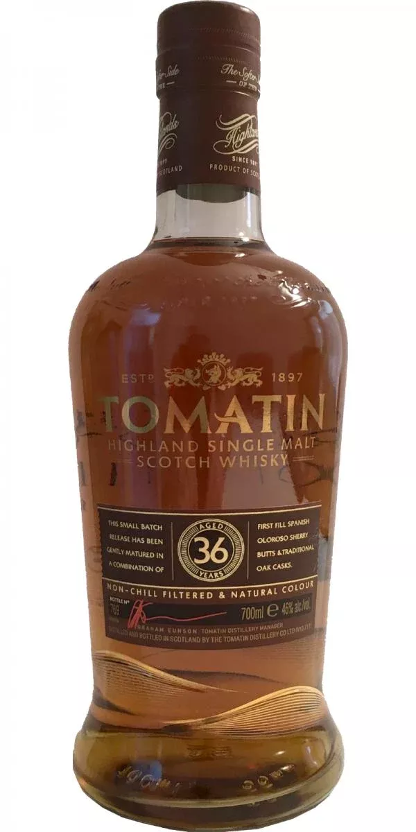 Tomatin 36 Year Old Batch 3 (B.2016) Single Malt Scotch Whisky | 700ML