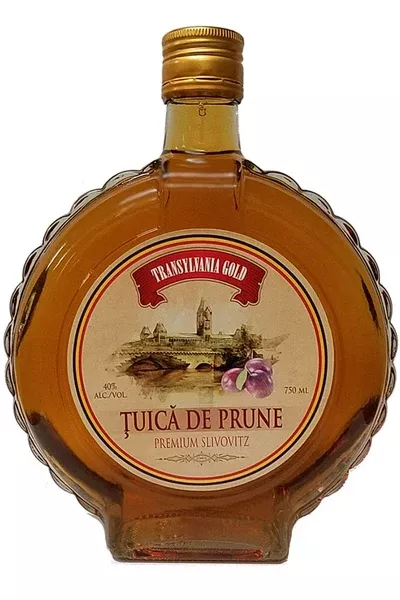 Transylvania Gold Tuica de Prune Slivovitz Brandy