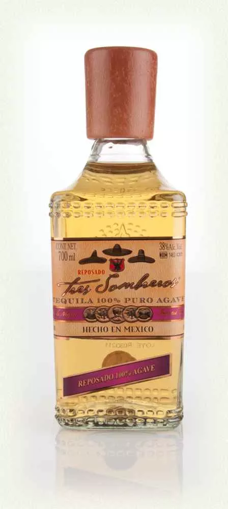 Tres Sombreros Reposado Tequila | 700ML