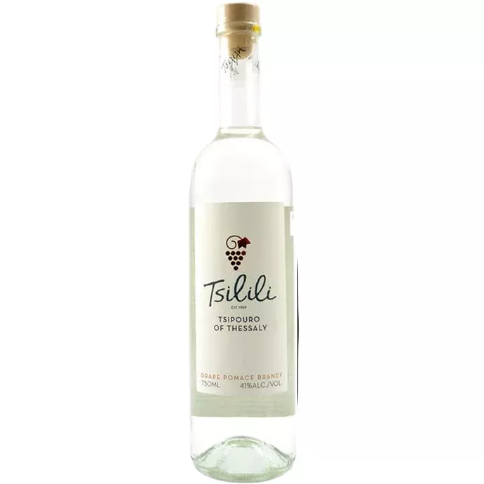 Tsilili Tsipouro of Thessaly Grape Pomace Brandy