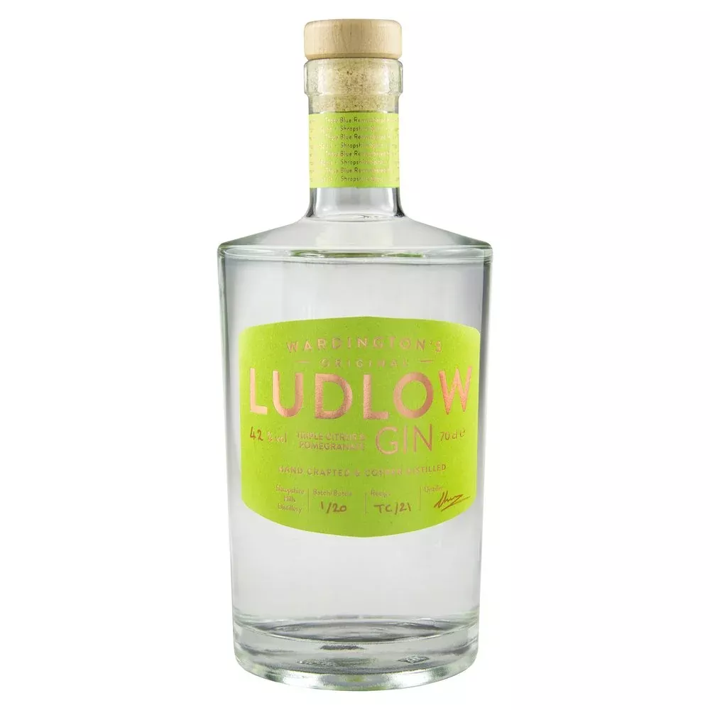 Wardington's Ludlow Gin - Triple Citrus & Pomegranate Gin | 700ML