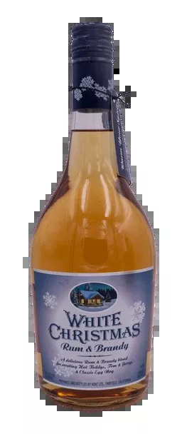 White Christmas Rum & Brandy Cocktail