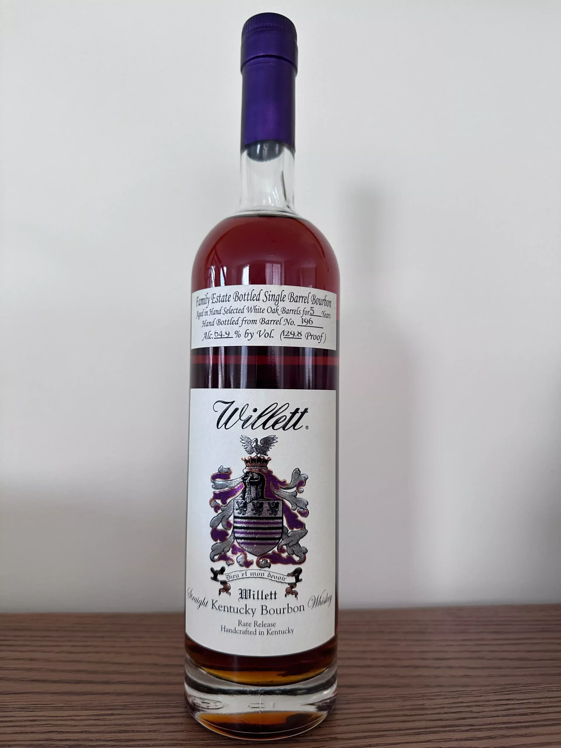 Willett Family Estate 5 Year Return of the Mac #196
