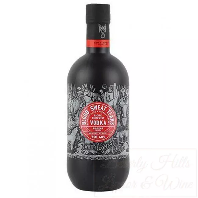 Wolf Spirit Distillery Blood Sweat Tears Pacific Northwest Vodka