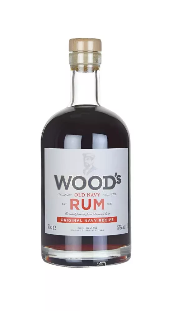 Wood's Old Navy Dark Rum | 700ML
