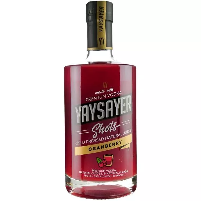 Yaysayer Cranberry Shots Premium Vodka